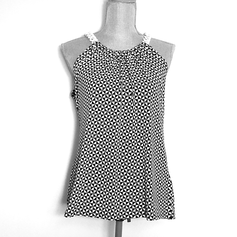 Nine West Geometric Print Tank